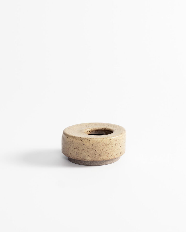 Aio Candlestick - olive brown
