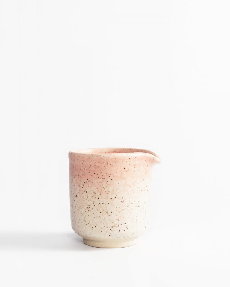 Aio milk jug pale rose