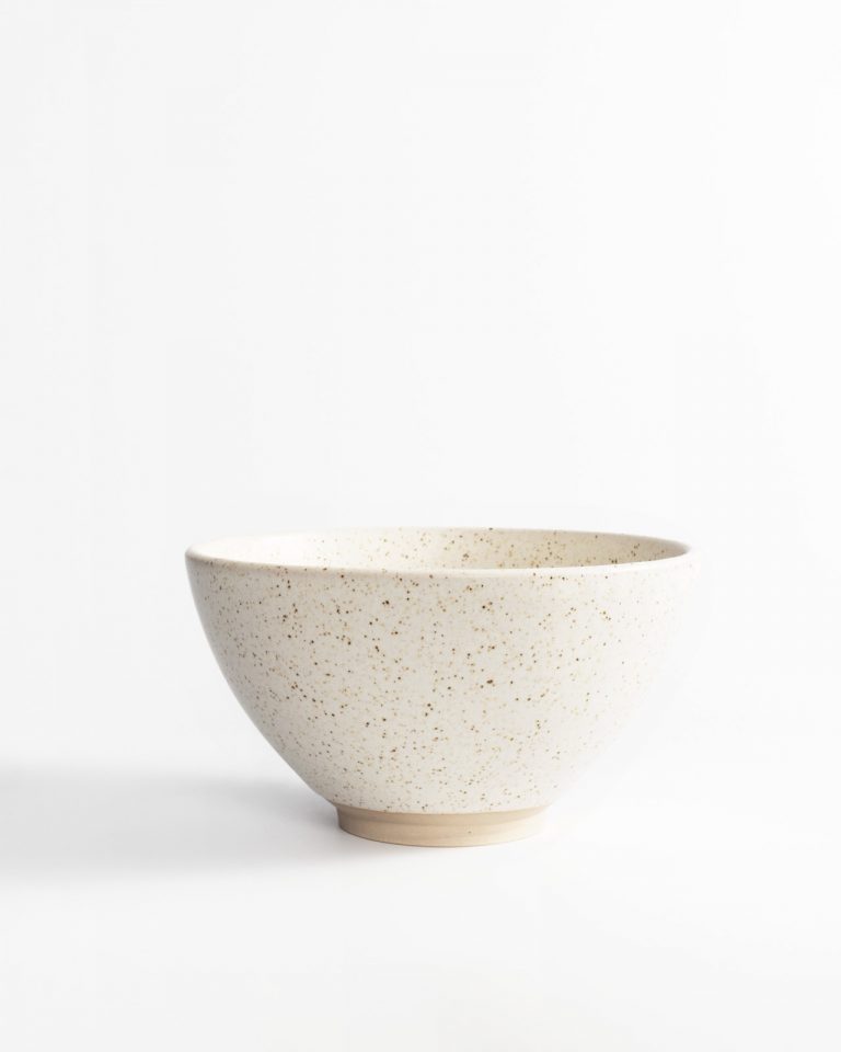 Mona ramen bowl eggshell white