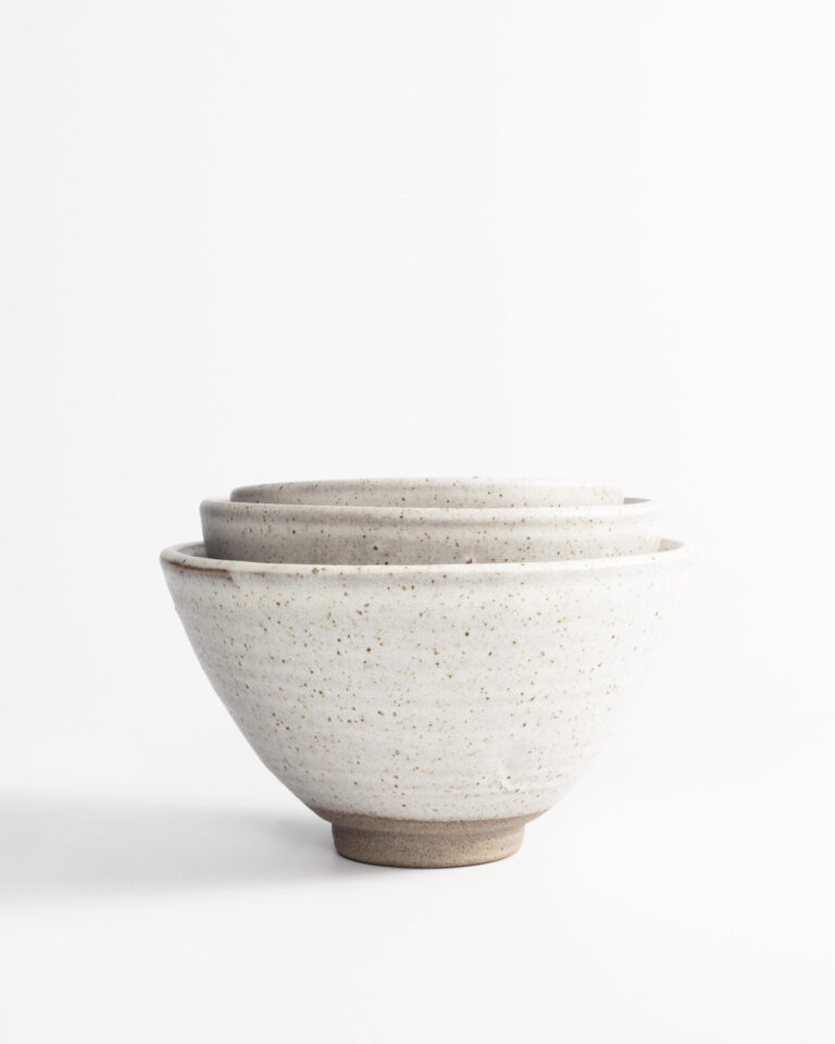 Mona set of bowls - ash grey