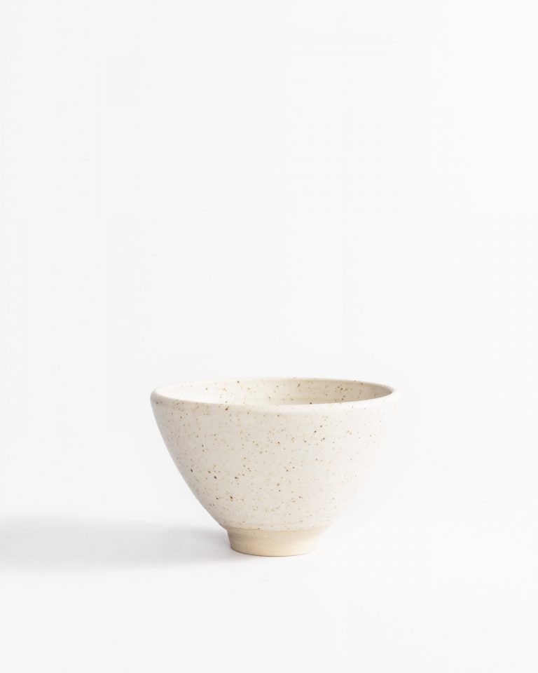 Mona bowl no.1 eggshell white