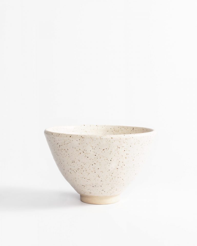 Mona bowl no. 2 eggshell white