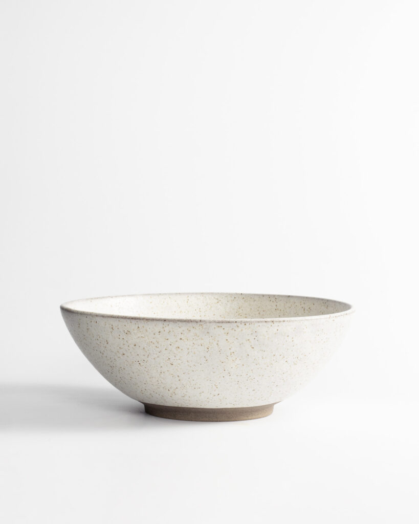 Mona fruit bowl large - ash grey